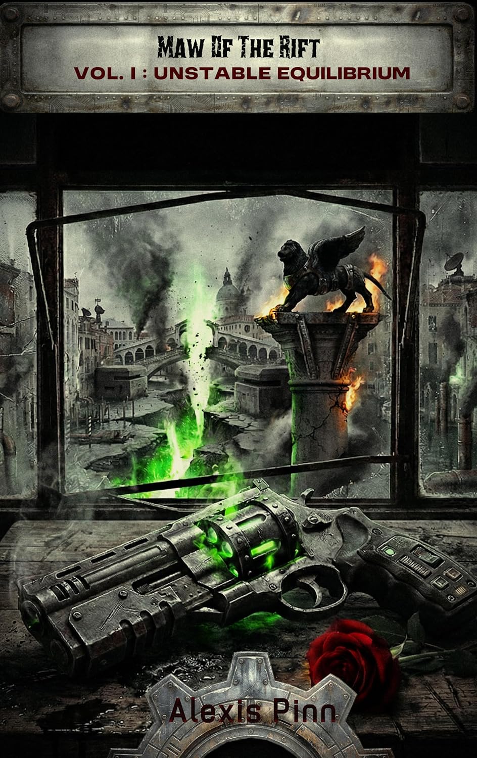 Maw of the Rift: Vol. I: Unstable Equilibrium Cover - Clinical horror novel by Alexis Pinn